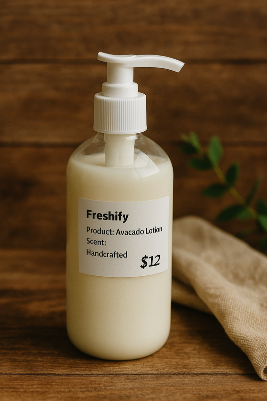 Cold pressed Avocado Lotion